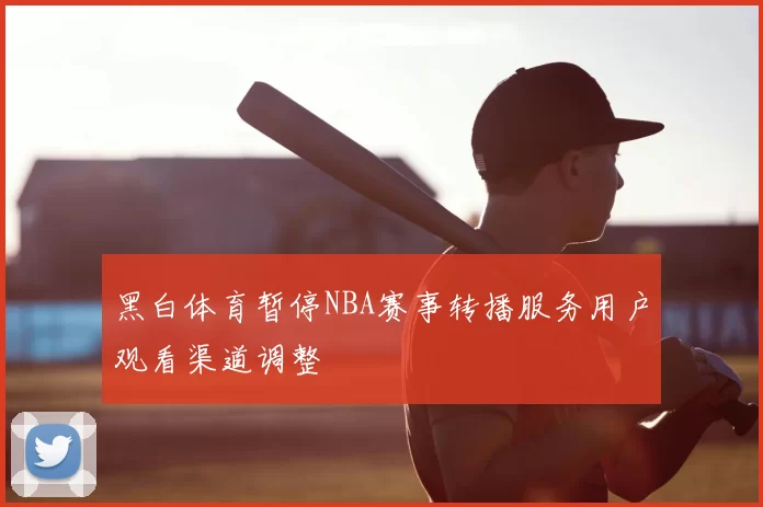 黑白体育暂停NBA赛事转播服务用户观看渠道调整