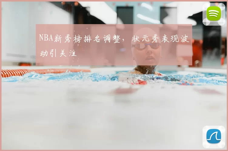 NBA新秀榜排名调整,状元秀表现波动引关注
